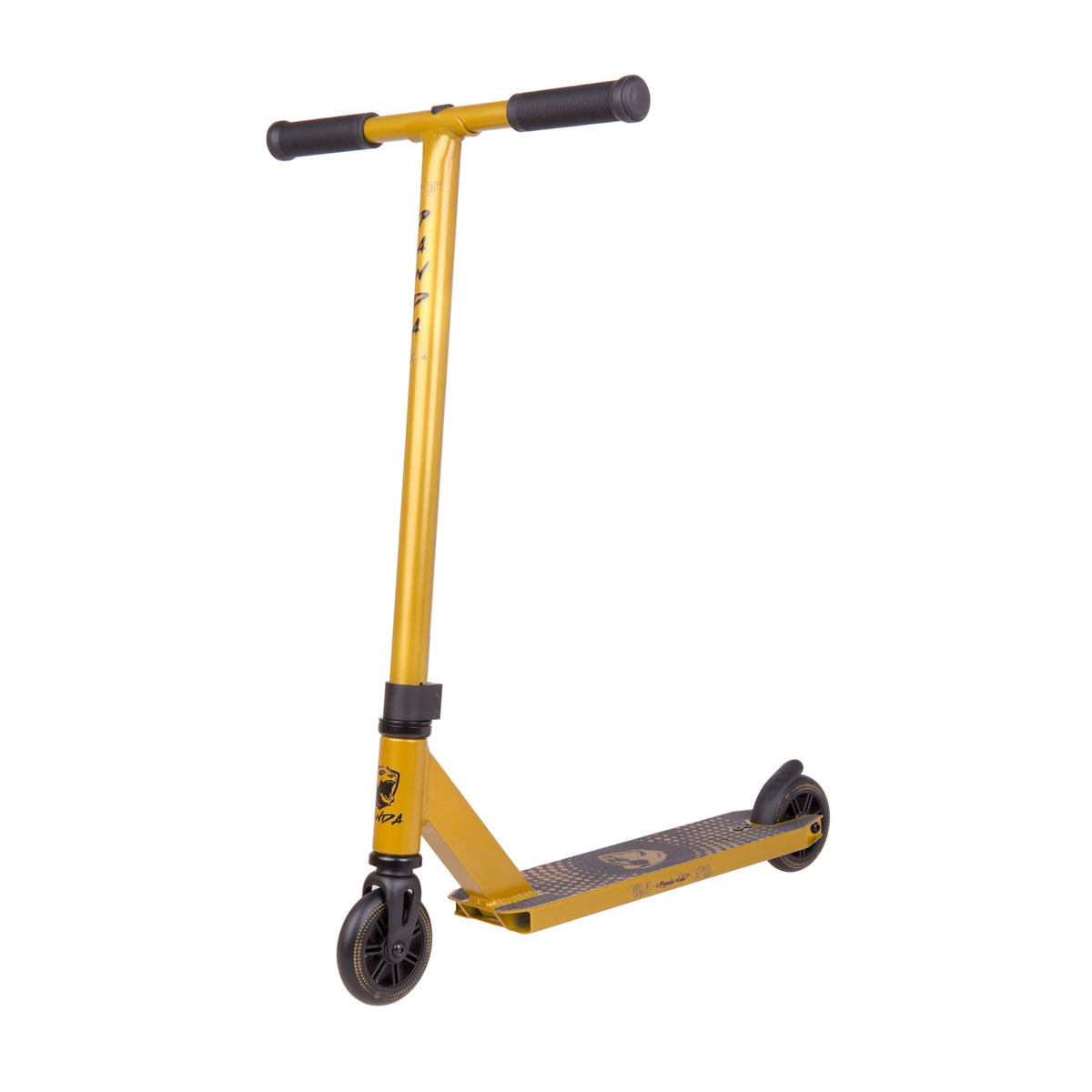 Panda Nubi Trick Løbehjul - Black/Gold-ScootWorld.dk