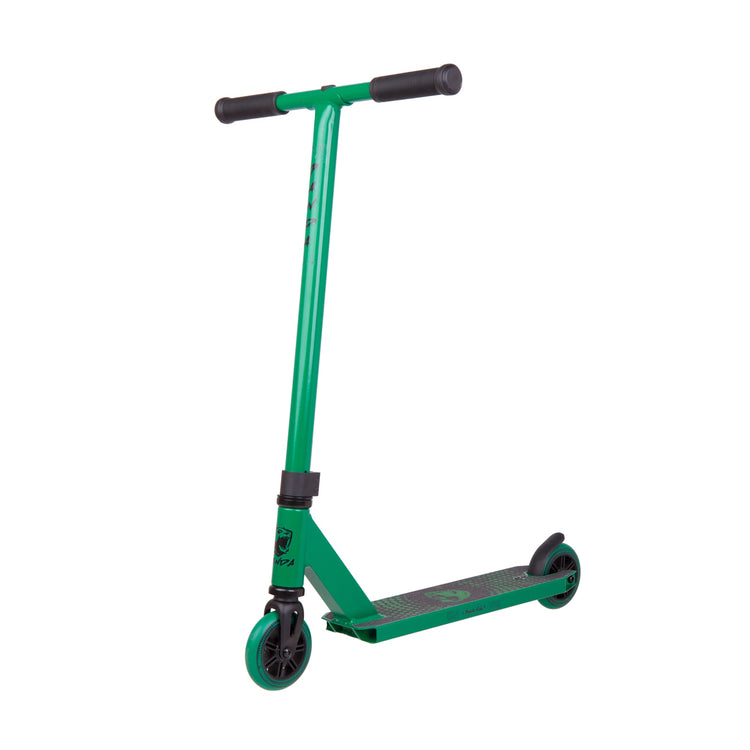 Panda Nubi Trick Løbehjul - Black/Green-ScootWorld.dk