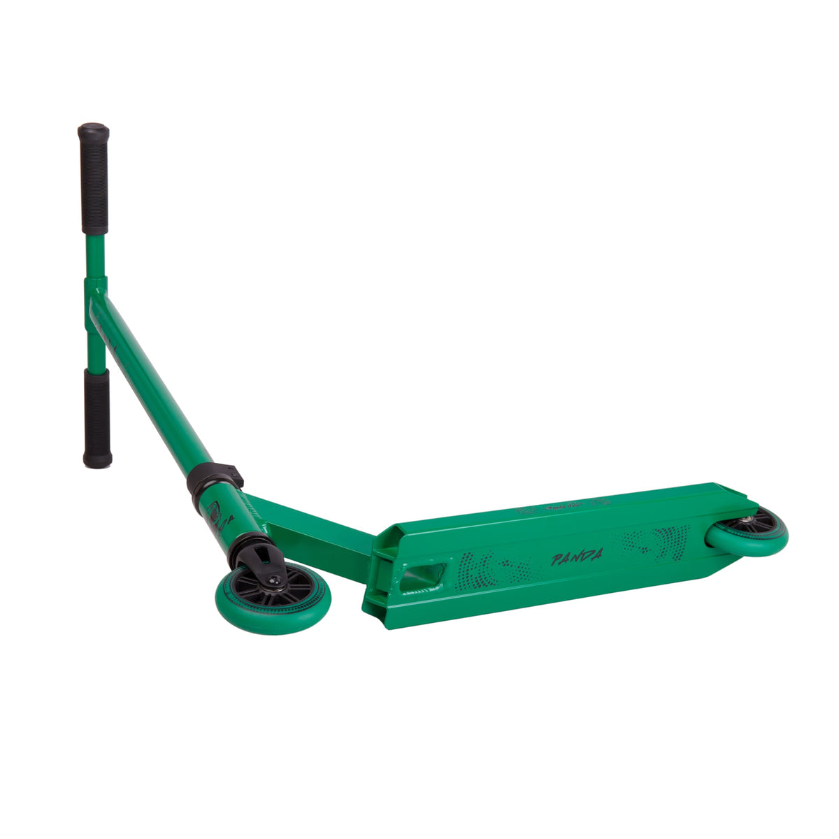 Panda Nubi Trick Løbehjul - Black/Green-ScootWorld.dk