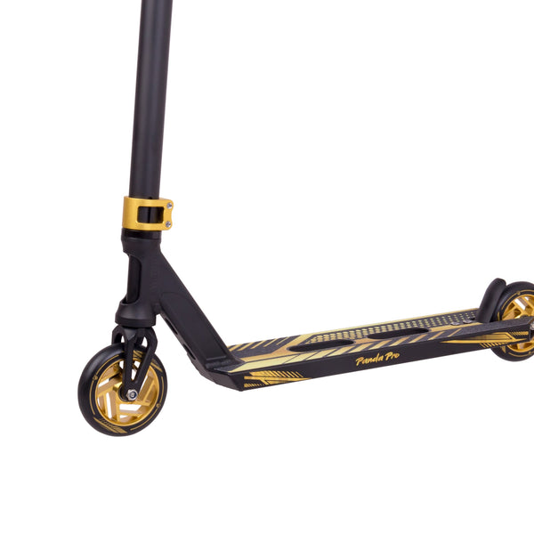 Panda Pro Trick Løbehjul - Black/Gold-ScootWorld.dk
