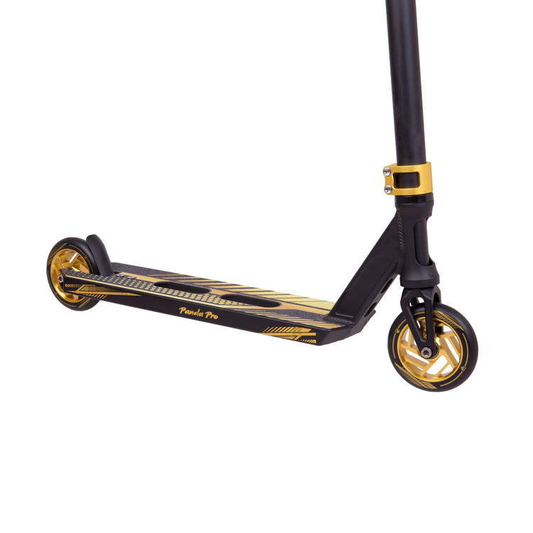 Panda Pro Trick Løbehjul - Black/Gold-ScootWorld.dk