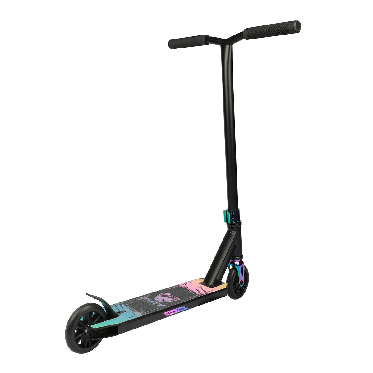 Panda Initio V2 Trick Løbehjul - Black/Rainbow-ScootWorld.dk