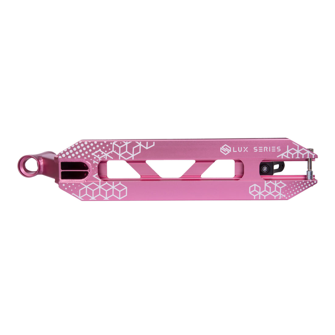Striker Lux V2 Integrated Trick Løbehjul Deck - Pink/White-ScootWorld.dk