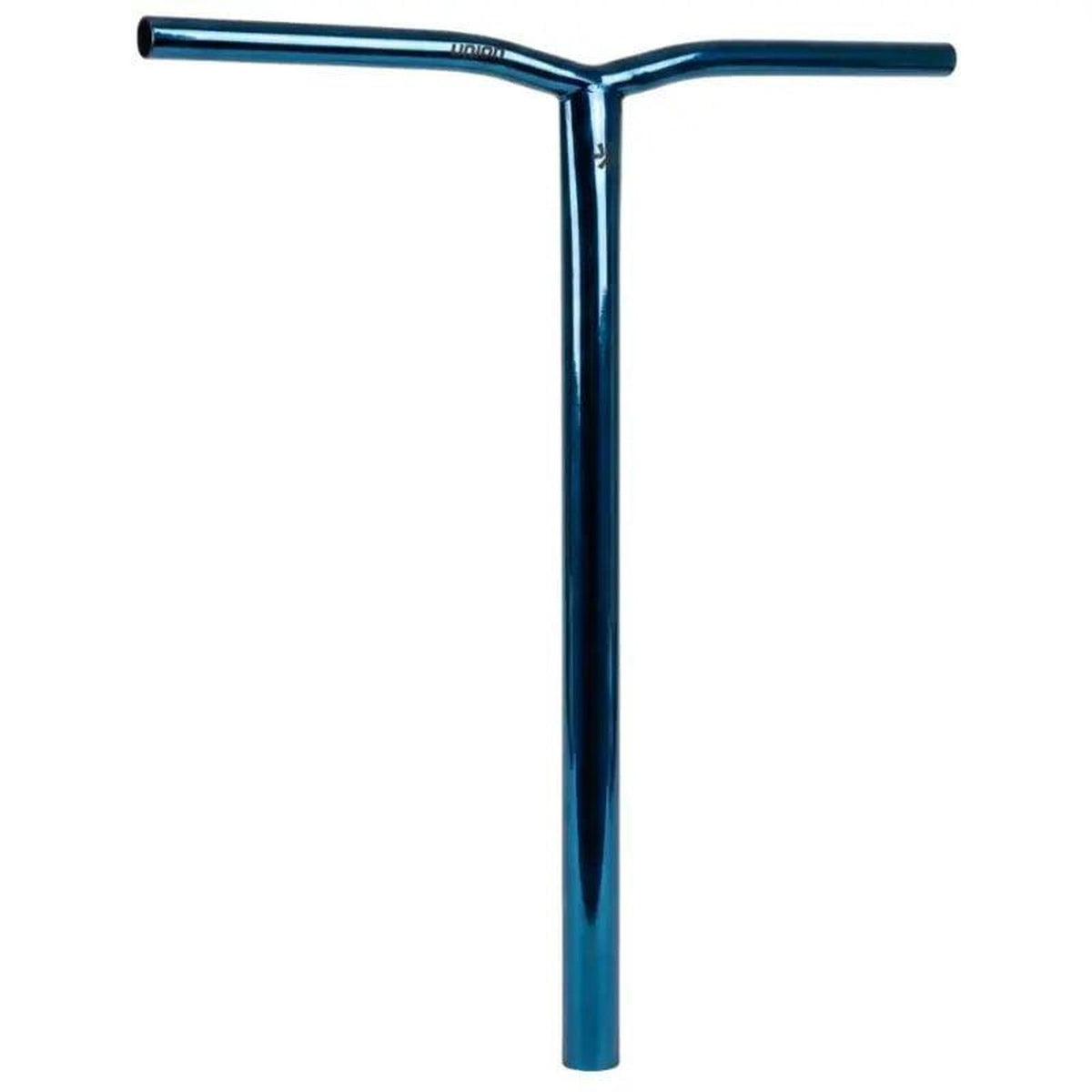 Union Uniq Bend Oversized Pro Løbehjul Bar - Chrome Blue-ScootWorld.dk