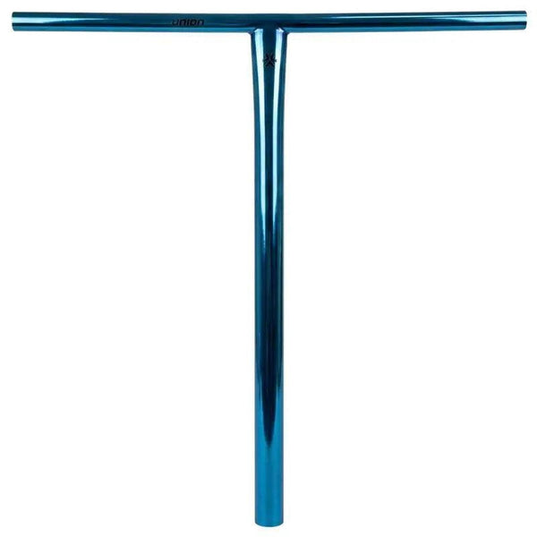 Union Uniq T Oversized Løbehjul Bar - Chrome Blue-ScootWorld.dk