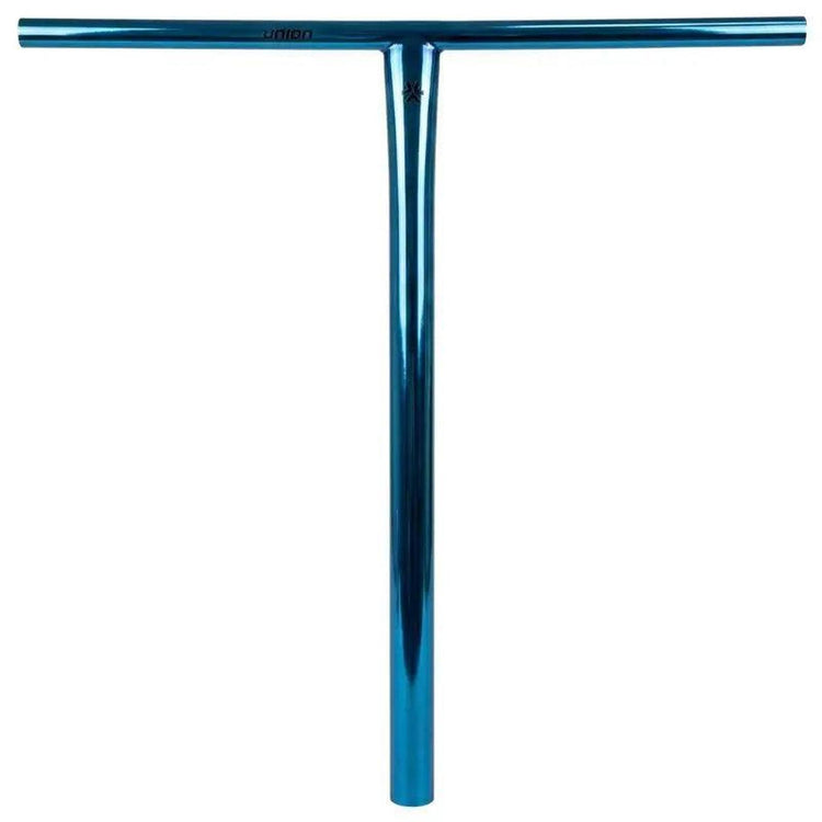 Union Uniq T Oversized Løbehjul Bar - Chrome Blue-ScootWorld.dk